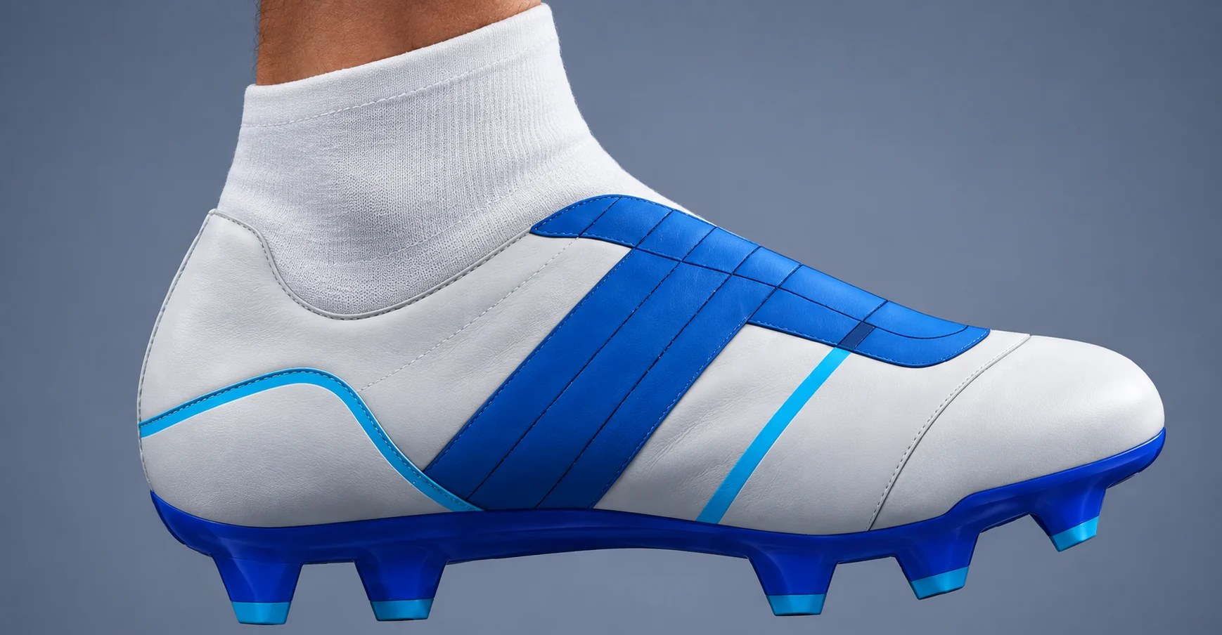 Rendu IA : chaussure de football photoréaliste